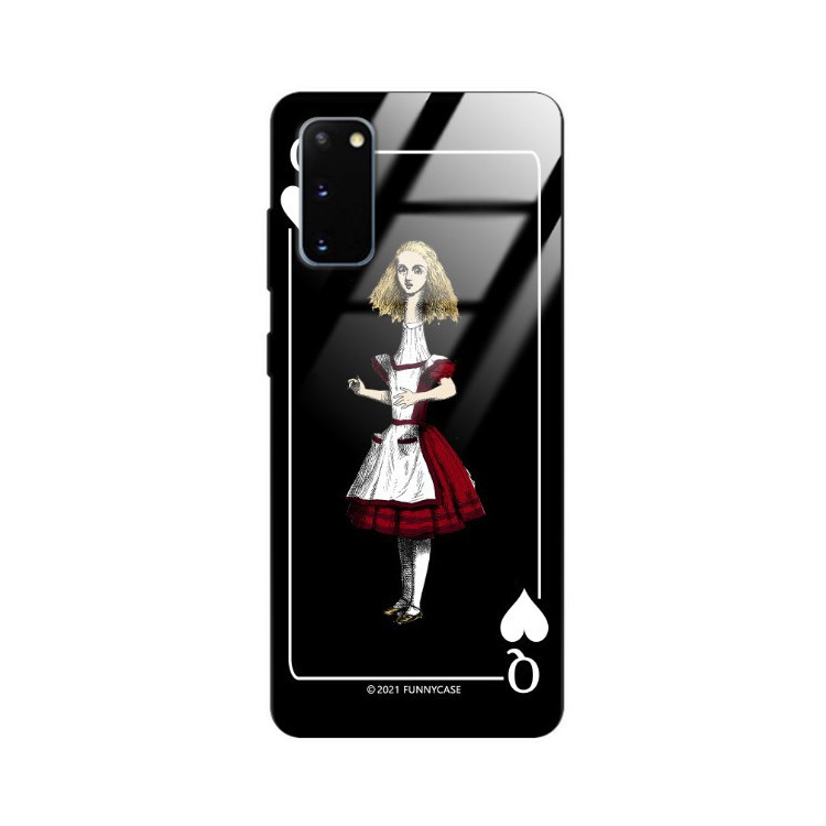 Etui Samsung GALAXY S20, ST_QUEEN-OF-CARDS-202 Wzory - FunnyCase