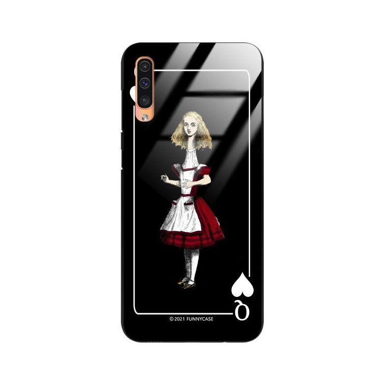 Etui Samsung GALAXY A50 / A30S / A50S, ST_QUEEN-OF-CARDS-202 Wzory - FunnyCase