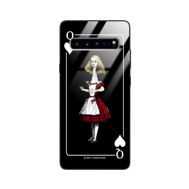 Etui Samsung GALAXY S10 5G, ST_QUEEN-OF-CARDS-202 Wzory - FunnyCase