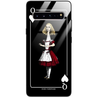 Etui Samsung GALAXY S10 5G, ST_QUEEN-OF-CARDS-202 Wzory - FunnyCase