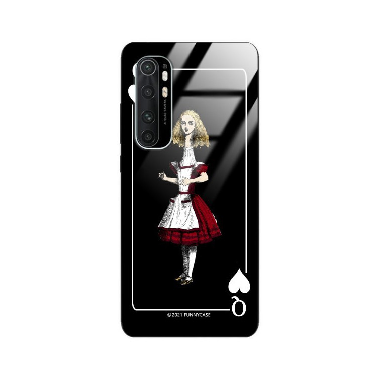 Etui Xiaomi MI NOTE 10 LITE, ST_QUEEN-OF-CARDS-202 Wzory - FunnyCase