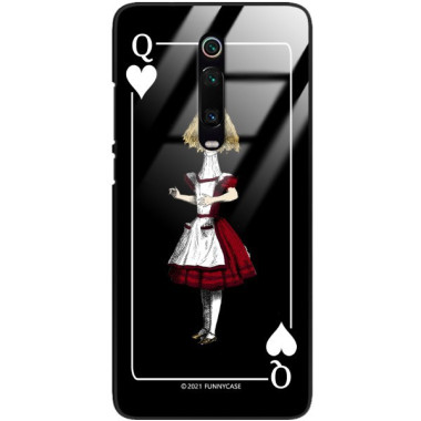 Etui Xiaomi REDMI K20 / MI 9T, ST_QUEEN-OF-CARDS-202 Wzory - FunnyCase