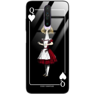 Etui Xiaomi REDMI K30, ST_QUEEN-OF-CARDS-202 Wzory - FunnyCase