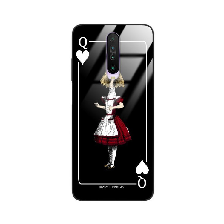 Etui Xiaomi REDMI K30, ST_QUEEN-OF-CARDS-202 Wzory - FunnyCase