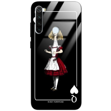 Etui Xiaomi REDMI NOTE 8T, ST_QUEEN-OF-CARDS-202 Wzory - FunnyCase