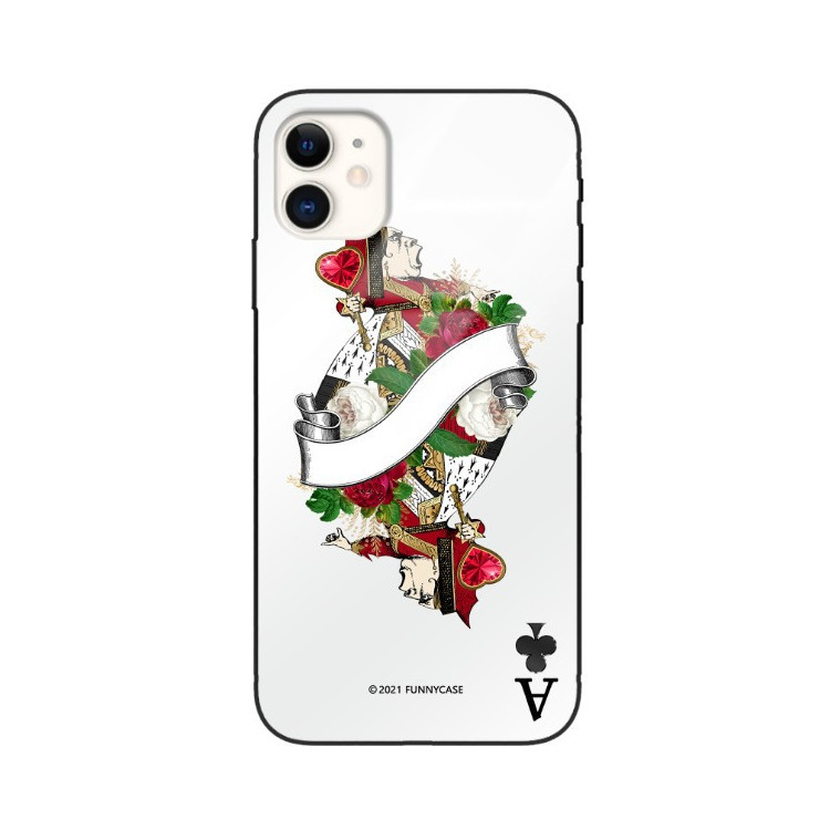 Etui Apple IPHONE 11, ST_QUEEN-OF-CARDS-203 Wzory - FunnyCase