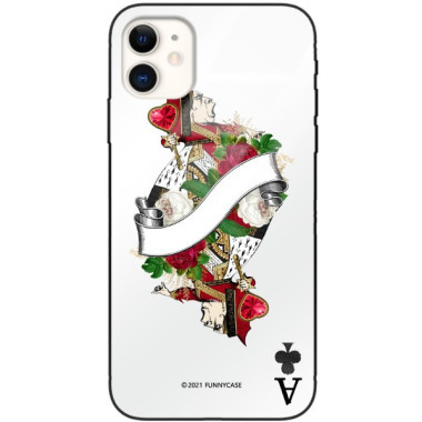 Etui Apple IPHONE 11, ST_QUEEN-OF-CARDS-203 Wzory - FunnyCase