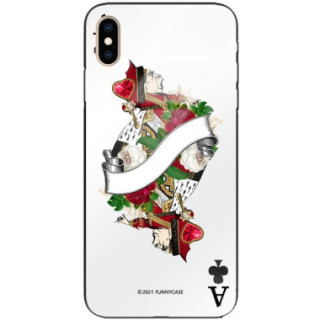 Etui Apple IPHONE XS MAX, ST_QUEEN-OF-CARDS-203 Wzory - FunnyCase