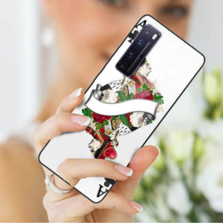 Etui Huawei NOVA 7 PRO, ST_QUEEN-OF-CARDS-203 Wzory - FunnyCase