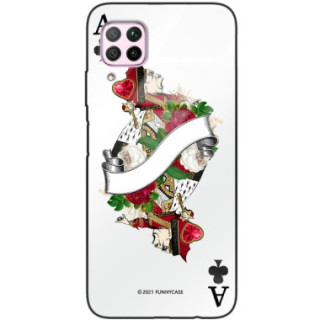 Etui Huawei P40 LITE, ST_QUEEN-OF-CARDS-203 Wzory - FunnyCase