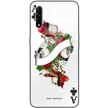 Etui Oppo A8 / A31 2020, ST_QUEEN-OF-CARDS-203 Wzory - FunnyCase