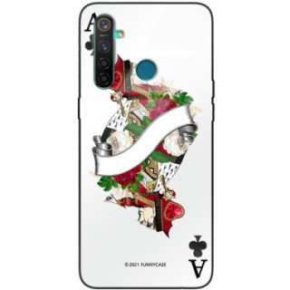 Etui Realme REALME 5, ST_QUEEN-OF-CARDS-203 Wzory - FunnyCase