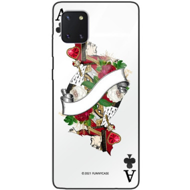 Etui Samsung GALAXY A81 / NOTE 10 LITE, ST_QUEEN-OF-CARDS-203 Wzory - FunnyCase