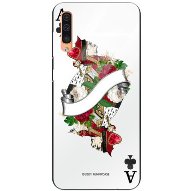 Etui Samsung GALAXY A50 / A30S / A50S, ST_QUEEN-OF-CARDS-203 Wzory - FunnyCase