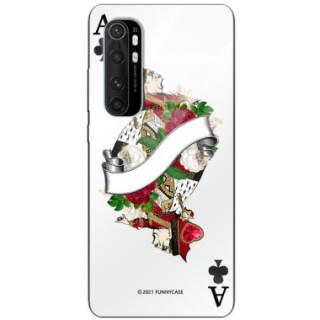 Etui Xiaomi MI NOTE 10 LITE, ST_QUEEN-OF-CARDS-203 Wzory - FunnyCase