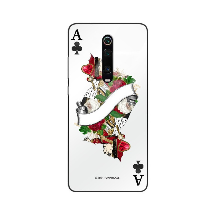 Etui Xiaomi REDMI K20 / MI 9T, ST_QUEEN-OF-CARDS-203 Wzory - FunnyCase