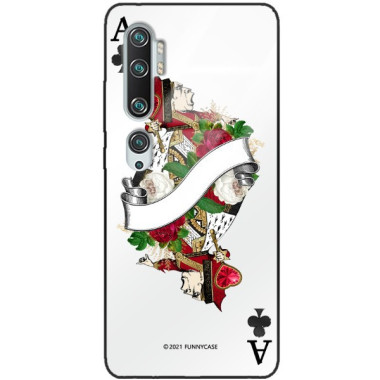 Etui Xiaomi MI NOTE 10, ST_QUEEN-OF-CARDS-203 Wzory - FunnyCase