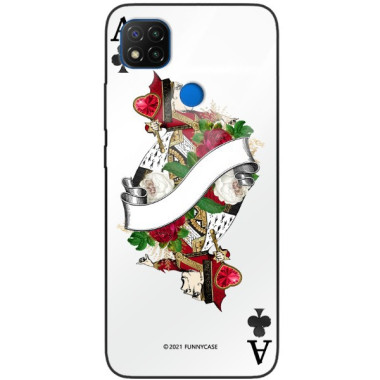 Etui Xiaomi REDMI 9C, ST_QUEEN-OF-CARDS-203 Wzory - FunnyCase