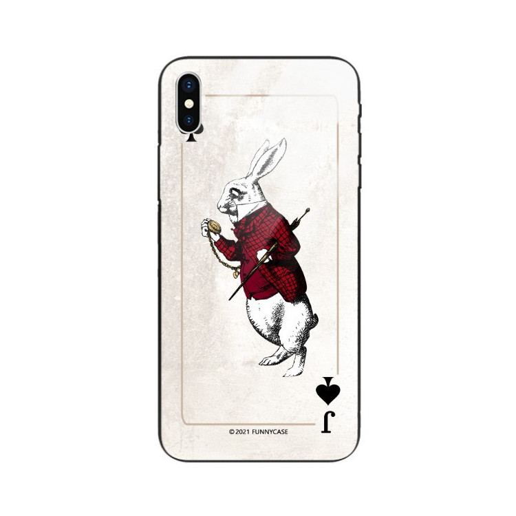 Etui Apple IPHONE X / XS, ST_QUEEN-OF-CARDS-204 Wzory - FunnyCase