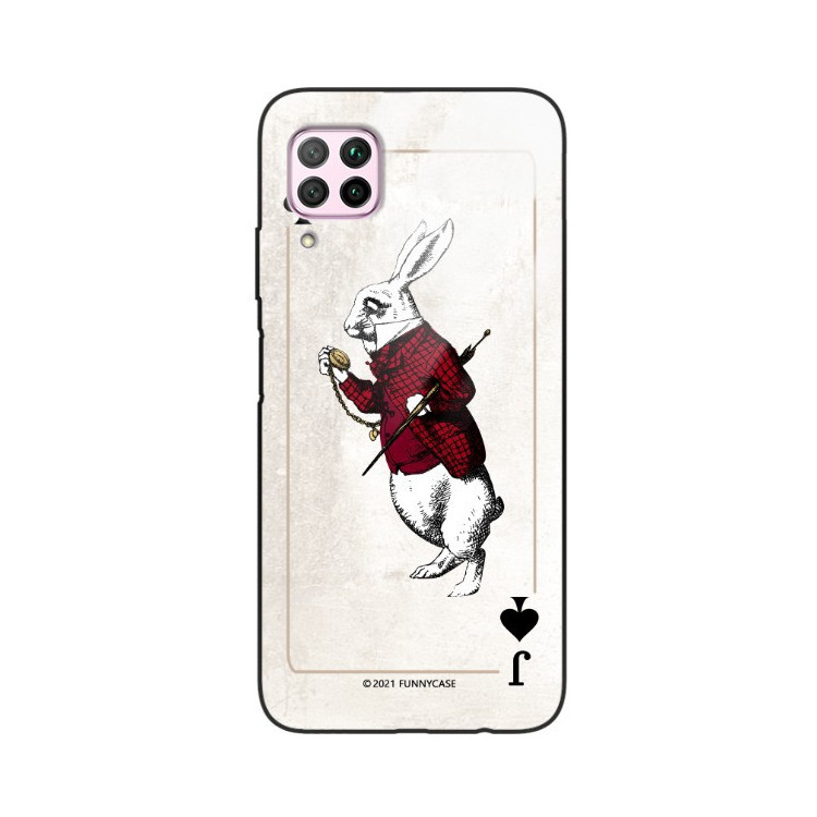 Etui Huawei P40 LITE, ST_QUEEN-OF-CARDS-204 Wzory - FunnyCase