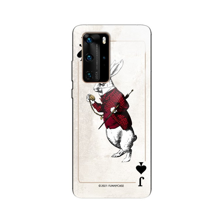 Etui Huawei P40 PRO, ST_QUEEN-OF-CARDS-204 Wzory - FunnyCase