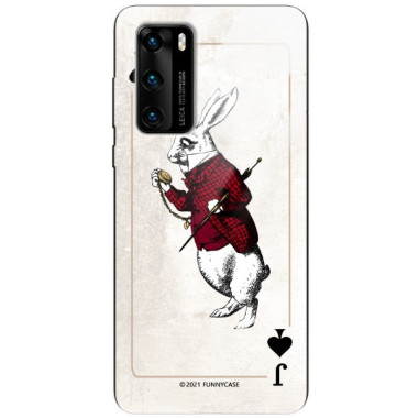 Etui Huawei P40, ST_QUEEN-OF-CARDS-204 Wzory - FunnyCase