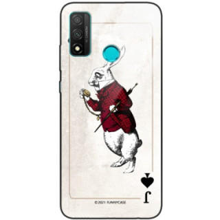 ETUI BLACK CASE GLASS NA TELEFON HUAWEI P SMART 2020 ST_QUEEN-OF-CARDS-204