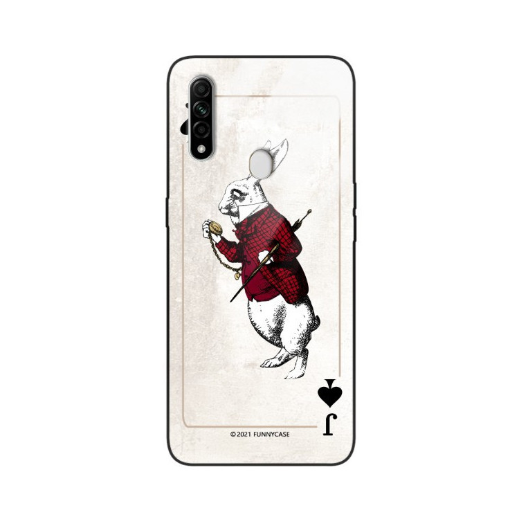 Etui Oppo A8 / A31 2020, ST_QUEEN-OF-CARDS-204 Wzory - FunnyCase