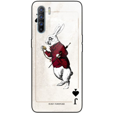 Etui Oppo A91 / RENO 3, ST_QUEEN-OF-CARDS-204 Wzory - FunnyCase