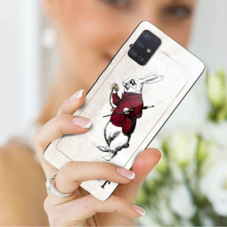 Etui Samsung GALAXY A51, ST_QUEEN-OF-CARDS-204 Wzory - FunnyCase