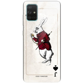 Etui Samsung GALAXY A71, ST_QUEEN-OF-CARDS-204 Wzory - FunnyCase