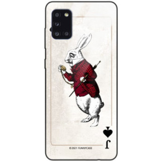 Etui Samsung GALAXY A31, ST_QUEEN-OF-CARDS-204 Wzory - FunnyCase