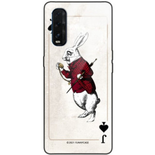 ETUI BLACK CASE GLASS NA TELEFON OPPO FIND X2 ST_QUEEN-OF-CARDS-204