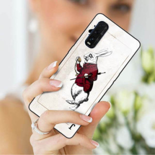 ETUI BLACK CASE GLASS NA TELEFON OPPO FIND X2 ST_QUEEN-OF-CARDS-204