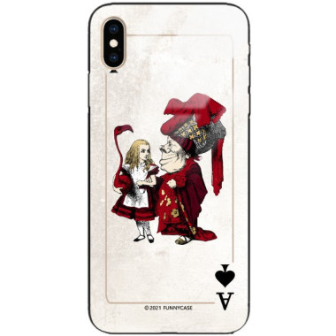 Etui Apple IPHONE XS MAX, ST_QUEEN-OF-CARDS-205 Wzory - FunnyCase