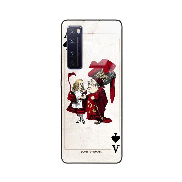 Etui Huawei NOVA 7 PRO, ST_QUEEN-OF-CARDS-205 Wzory - FunnyCase