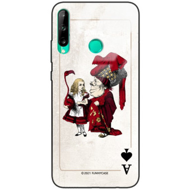 Etui Huawei P40 LITE E, ST_QUEEN-OF-CARDS-205 Wzory - FunnyCase