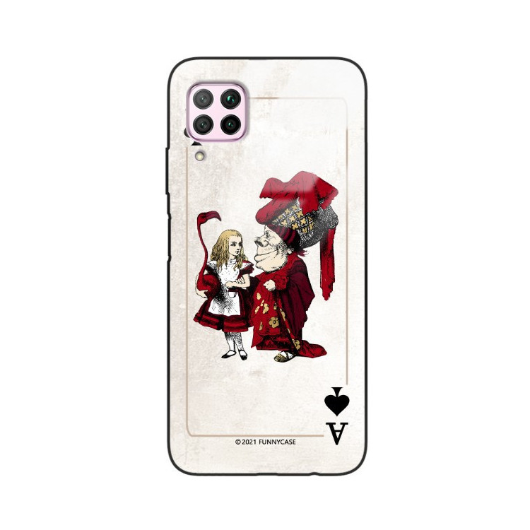 Etui Huawei P40 LITE, ST_QUEEN-OF-CARDS-205 Wzory - FunnyCase