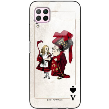 Etui Huawei P40 LITE, ST_QUEEN-OF-CARDS-205 Wzory - FunnyCase