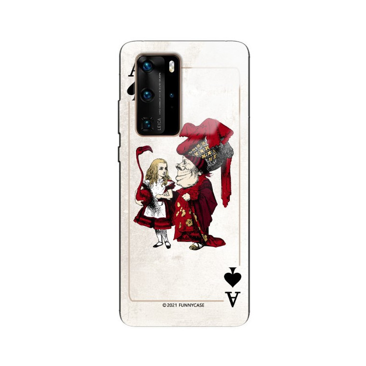 Etui Huawei P40 PRO, ST_QUEEN-OF-CARDS-205 Wzory - FunnyCase