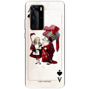 Etui Huawei P40 PRO, ST_QUEEN-OF-CARDS-205 Wzory - FunnyCase