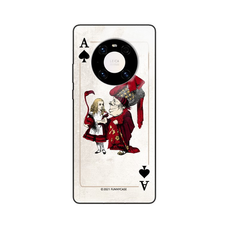 Etui Huawei MATE 40, ST_QUEEN-OF-CARDS-205 Wzory - FunnyCase