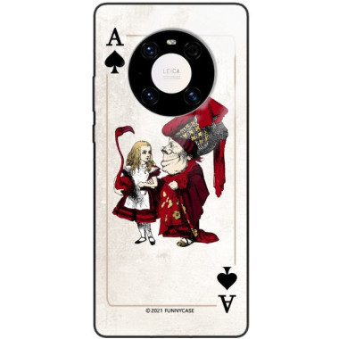 Etui Huawei MATE 40, ST_QUEEN-OF-CARDS-205 Wzory - FunnyCase