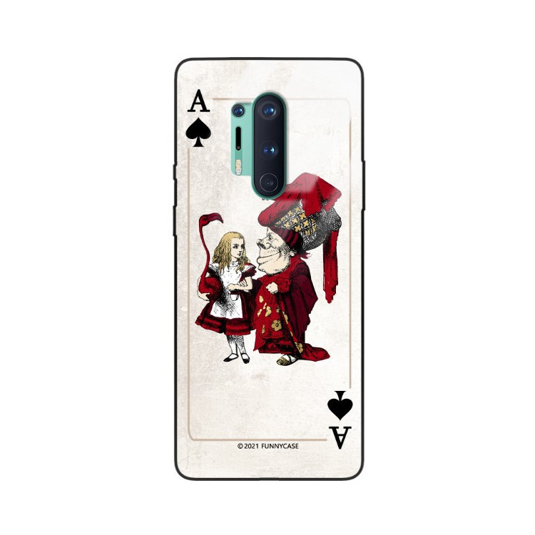 Etui Oneplus 8 PRO, ST_QUEEN-OF-CARDS-205 Wzory - FunnyCase