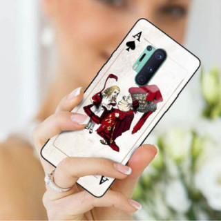 Etui Oneplus 8 PRO, ST_QUEEN-OF-CARDS-205 Wzory - FunnyCase