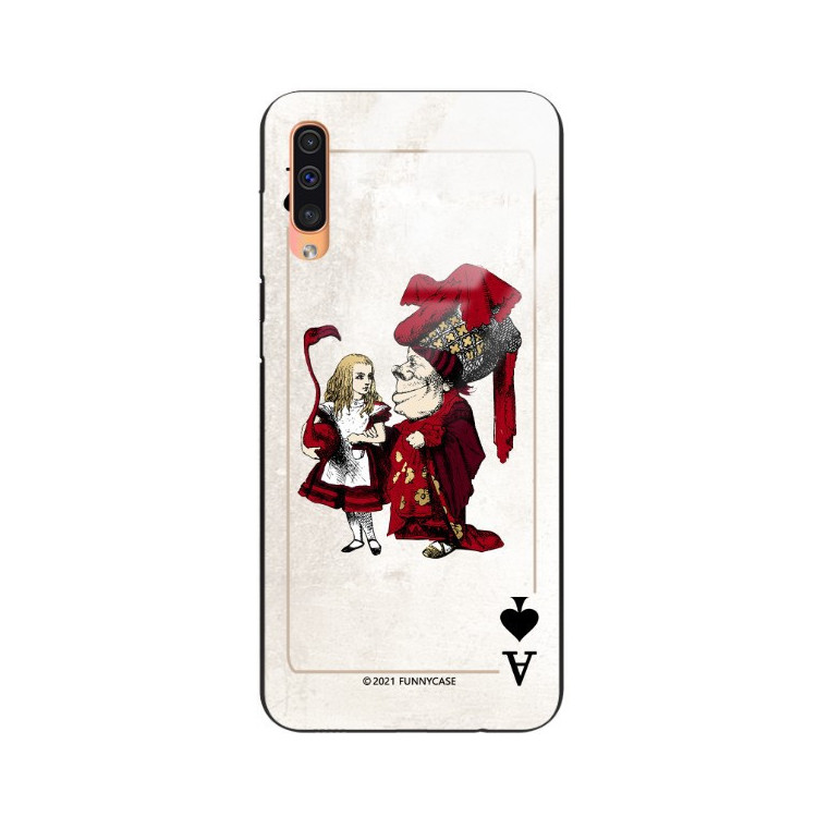 Etui Samsung GALAXY A50 / A30S / A50S, ST_QUEEN-OF-CARDS-205 Wzory - FunnyCase