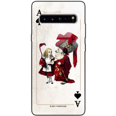 Etui Samsung GALAXY S10 5G, ST_QUEEN-OF-CARDS-205 Wzory - FunnyCase