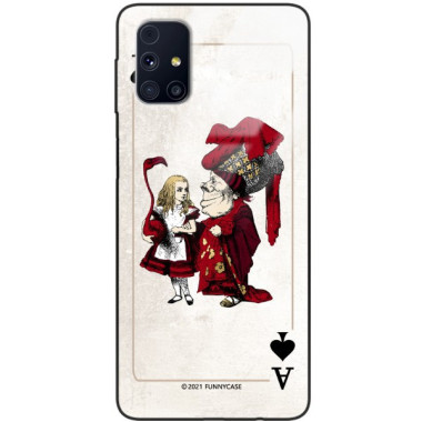 Etui Samsung GALAXY M31S, ST_QUEEN-OF-CARDS-205 Wzory - FunnyCase