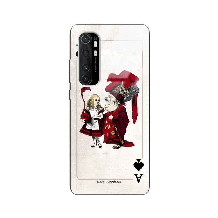 Etui Xiaomi MI NOTE 10 LITE, ST_QUEEN-OF-CARDS-205 Wzory - FunnyCase