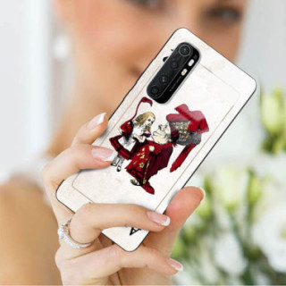 Etui Xiaomi MI NOTE 10 LITE, ST_QUEEN-OF-CARDS-205 Wzory - FunnyCase